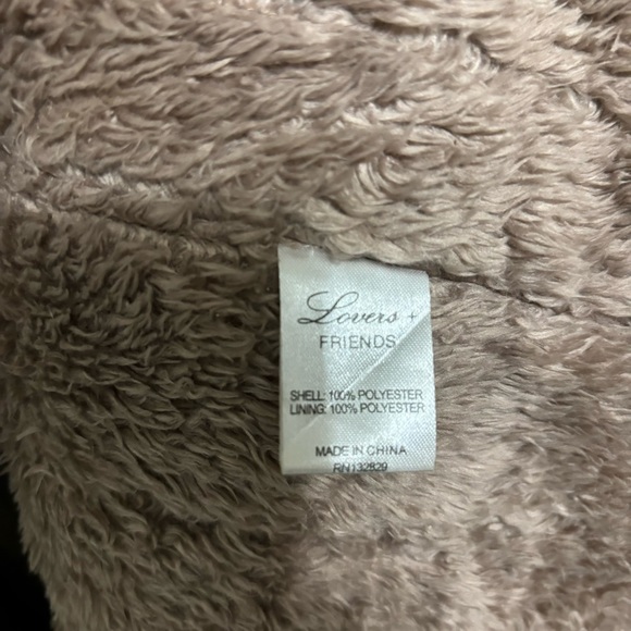 Lovers + Friends x REVOLVE Teddy Faux Fur Coat - Picture 9 of 9